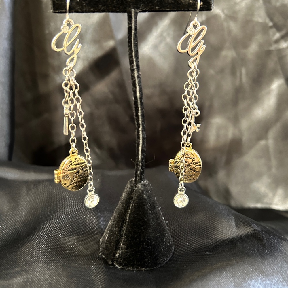 Guess Dangle locket Earrings